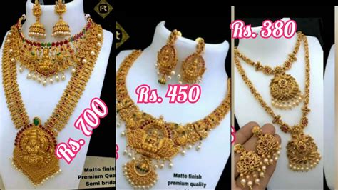Latest Jewellery Collection With Reasonable Price Online Matte