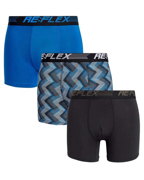 Buy Reflex Mens Active Performance Boxer Briefs Underwear 3 Pack