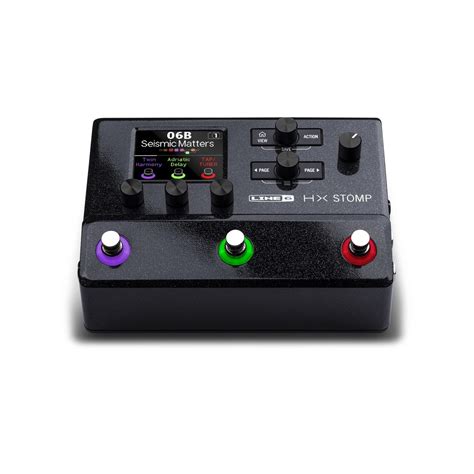 Line 6 Helix HX Stomp Multi Effects Pedal Na Gear4Music Com