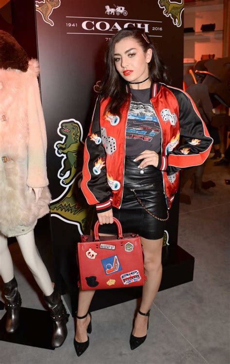Charli Xcx At The Coach House Launch At Regent Street In London Celeb Donut