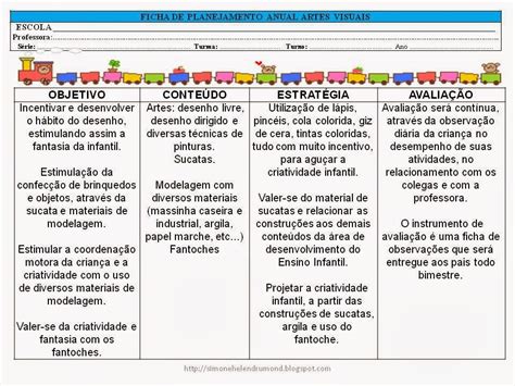 Planejamento Anual Para Educação Infantil Anos A B