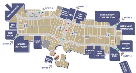 30 Aventura Mall Map Of Stores Maps Online For You