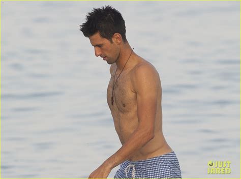 Tennis Star Novak Djokovic Runs Shirtless In His Speedo Ahead Of Us Open Photo 4135014 Novak