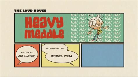 The Loud House Heavy Meddle Title Card Youtube