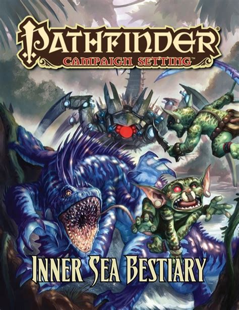 Pathfinder Campaign Setting Inner Sea Bestiary Pfrpg
