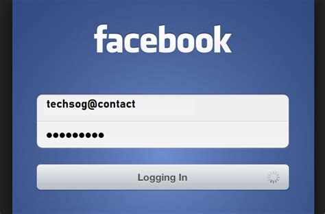 How To Login Facebook Account Website Techsog