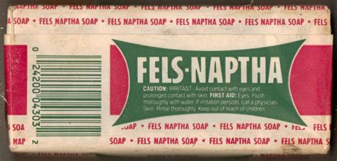 You saved me work and provided all the information i was looking for. 1960's - Fels-Naptha Laundry Bar Soap | Collectors Weekly
