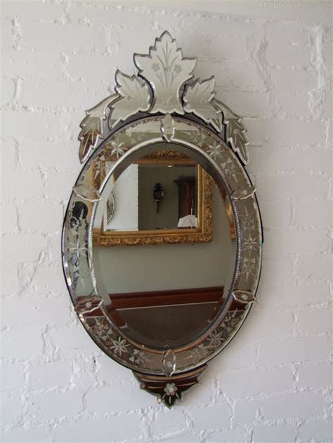 Antiques Atlas - Oval Venetian Mirror