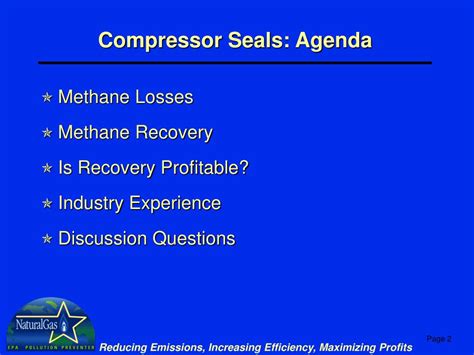 Ppt Reducing Emissions From Compressor Seals Powerpoint Presentation
