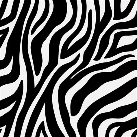Animal Pattern Zebra Seamless Background With Line By Smartstartstocker
