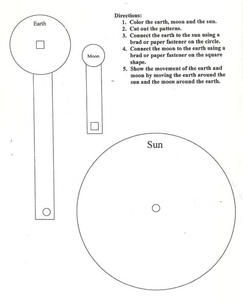Challenge Students Creativity Using The Sun Earth Moon Model Nes