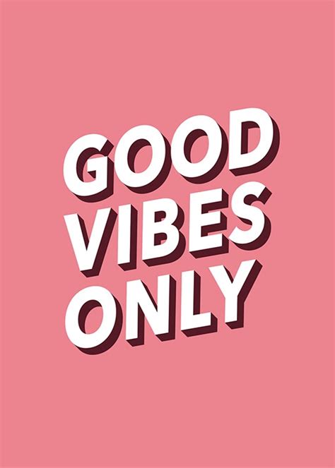 Good Vibes No1 Poster