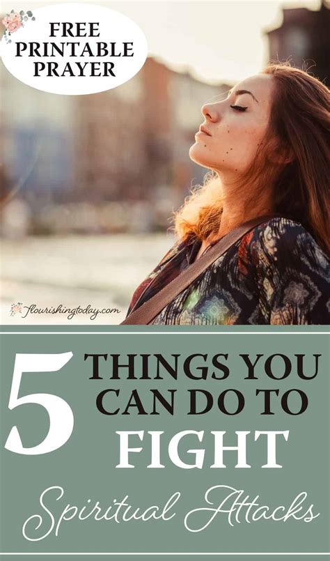 5 Things You Can Do To Fight Spiritual Attacks Flourishing Today