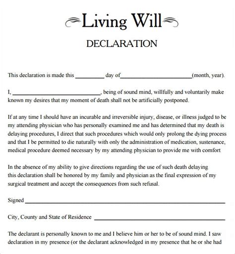 Printable Wills Forms