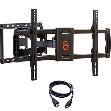 Eglf1 Bk Echogear Full Motion Articulating Tv Wall Mount Bracket For