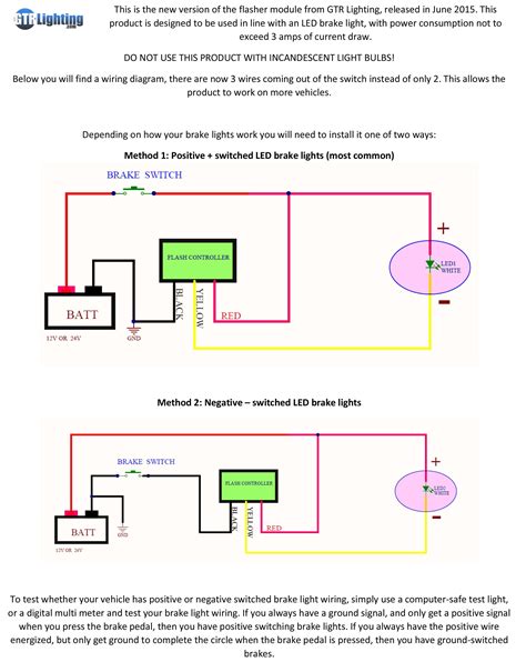 6 Way Strobe Light Wiring Diagram