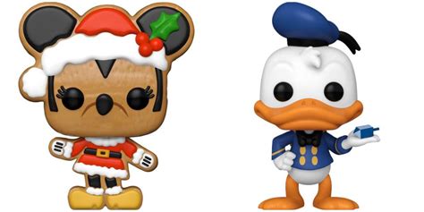 hanukkah donald gingerbread minnie and more disney holiday funko pop now available for pre order
