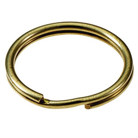 Shop For And Buy Solid Brass Split Key Ring 1 Inch Diameter Usa Bulk