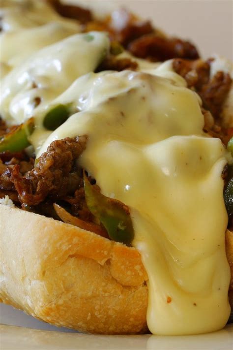Philly Cheesesteak Sandwich Recipe With Roast Beef Onion Green Bell