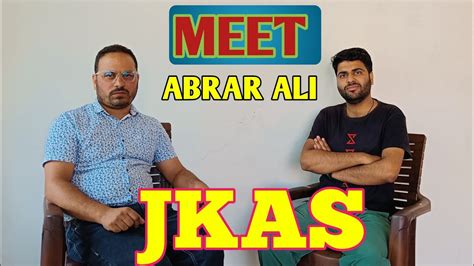 Jkas 2023meet Abrar Ali The Young Civil Service Qualifier From