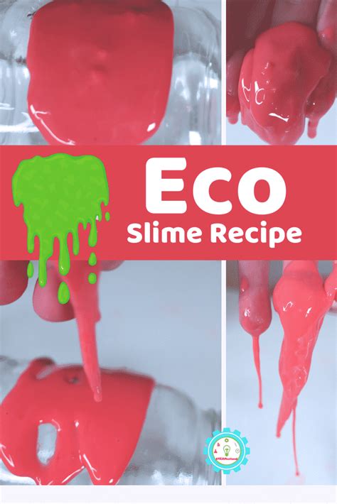 Eco Friendly Slime Without Glue Borax Or Chemicals
