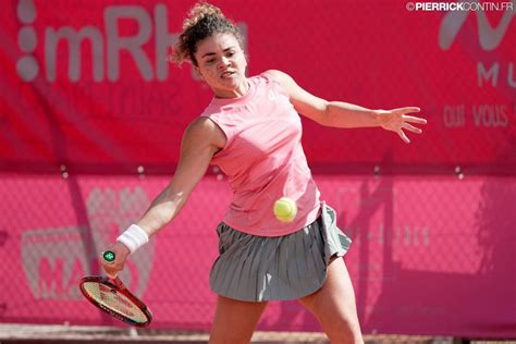 Tennis Wta Makarska Finale Mayar Sherif Jasmine Paolini En Croatie