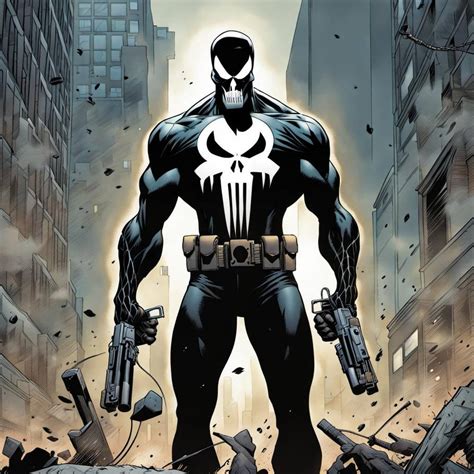 Marvels Original Symbiote Punisher By Weave0607 On Deviantart