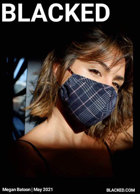 Blackedfantasy Megan Batoon Fake Caption In Ig Models Blacked Com Sleep Eye Mask