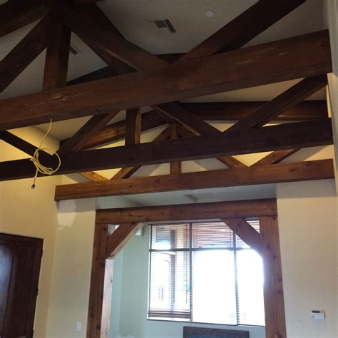 Other colours which can be effective for painted beams are. Decorative Wood Ceiling Beams Timber Trusses | Review Home Co