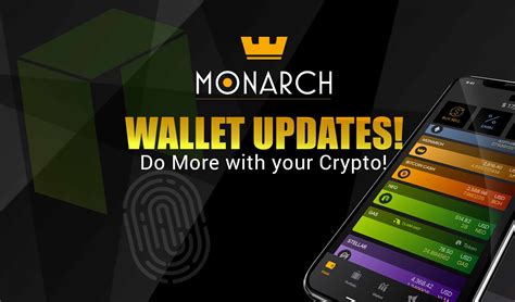 Monarch the monarch wallet is a universal decentralized cryptocurrency wallet that allows you to: Passive Income Earning & 723+ Million in Market Value ...