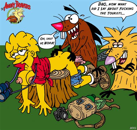 Rule 34 Angry Beavers Breasts Crossover Daggett Day Female Feral Fur