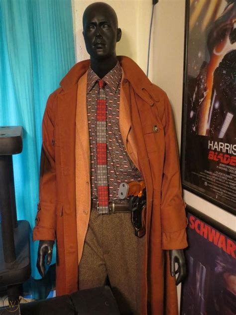 Blade Runner 11 Full Rick Deckard Costume With Blaster Prop Replica