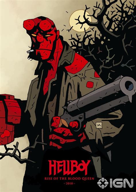 First Hellboy Movie Reboot Promo Art Revealed Ign