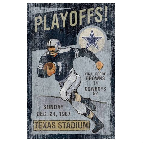 Dallas Cowboys Vintage Wall Art