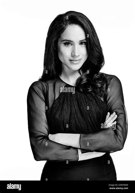 Meghan Markle Black And White Stock Photos And Images Alamy