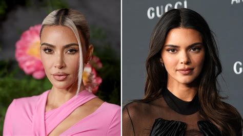 Kim Kardashian Trolls Kendall Jenners Photoshop Fail With Bikini Pics Iheart