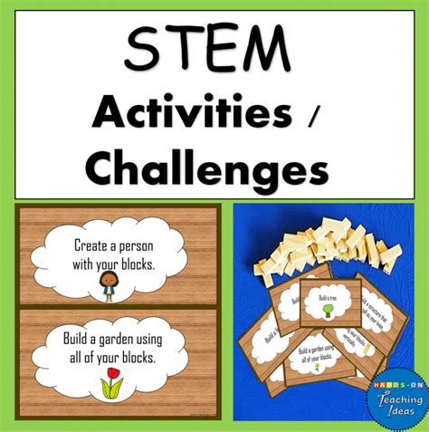 Stem Building Blocks Challenge For Kids Science Stem