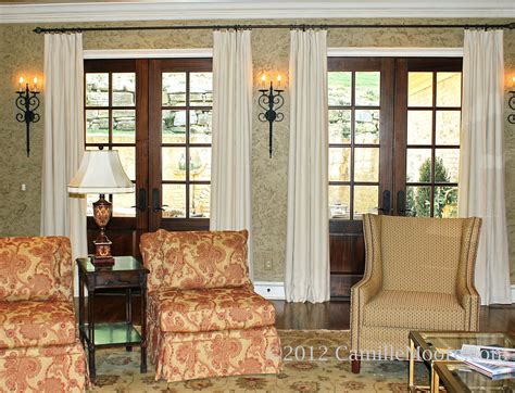 Window treatments french doors ideas eva furniture. French Door Window Treatments | Interior Treatments by ...