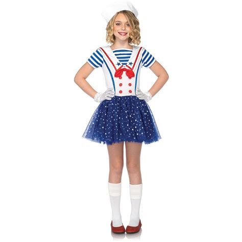 Leg Avenue Sailor Sweetie Child Halloween Costume Size M