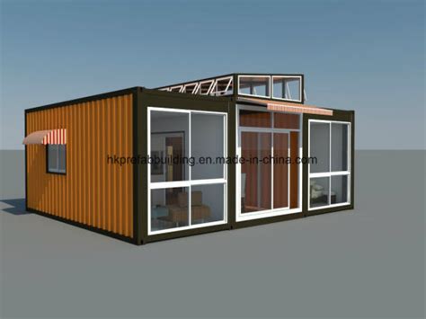 China 40 Feet Luxury Prefabricated Modular Shipping Container House
