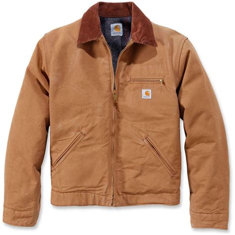 Carhartt Mens Duck Detroit Adjustable Duck Shell Jacket Coat Ebay