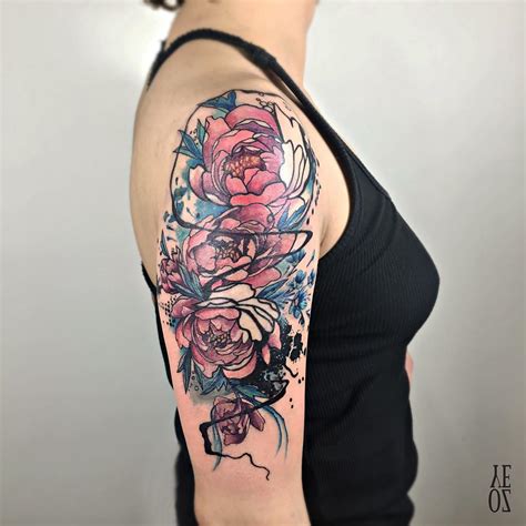 50 Truly Artistic Watercolor Sleeve Tattoos