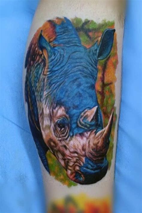 90 Rhino Tattoo Designs For Men Cool Rhinoceros Ink Ideas Video