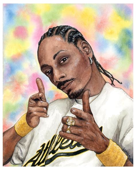Download Wallpapers Snoop Dogg Fan Art American Rappe