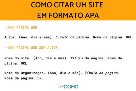 Como Fazer Referencia De Site Do Governo