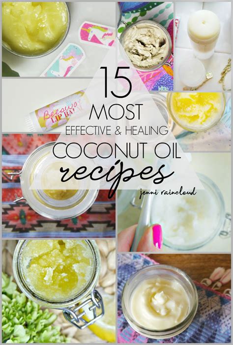 15 Most Effective And Healing Coconut Oil Recipes For Skin Jenni Raincloud