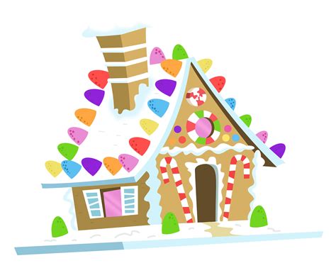 Gingerbread House Clip Art - ClipArt Best png image