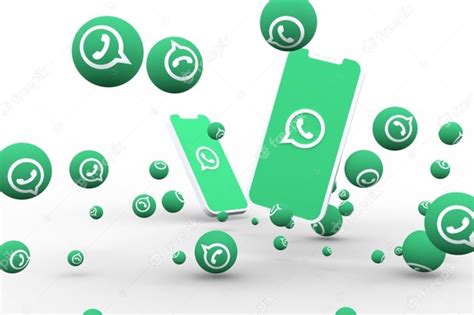 Render 3d Del Icono De Whatsapp Foto Premium