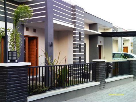 Gambar desain pagar stenlis terbaru gambar rumah. √ 60+ contoh model desain pagar rumah minimalis modern terbaru
