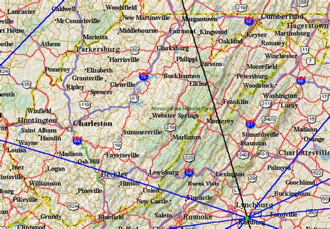 Ley Lines Map Pennsylvania